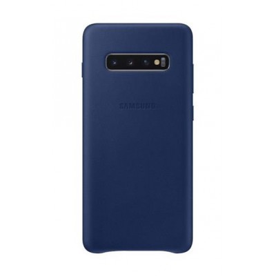 Samsung Leather Cover pre Samsung Galaxy S10 Plus Navy